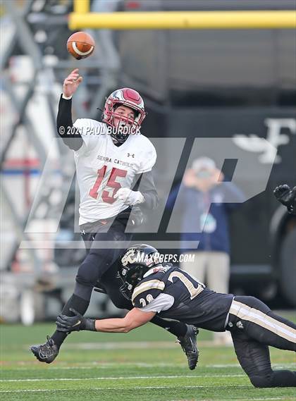 Thumbnail 3 in Southern Columbia Area vs Serra Catholic (PIAA  2A Championship) photogallery.