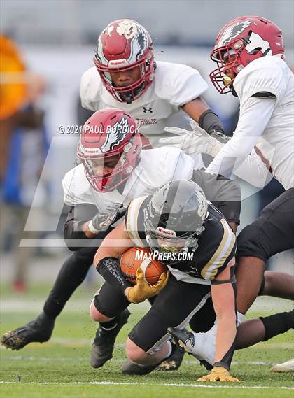 Thumbnail 2 in Southern Columbia Area vs Serra Catholic (PIAA  2A Championship) photogallery.