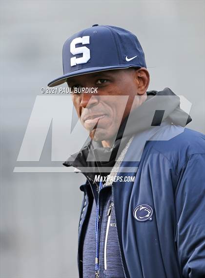 Thumbnail 1 in Southern Columbia Area vs Serra Catholic (PIAA  2A Championship) photogallery.