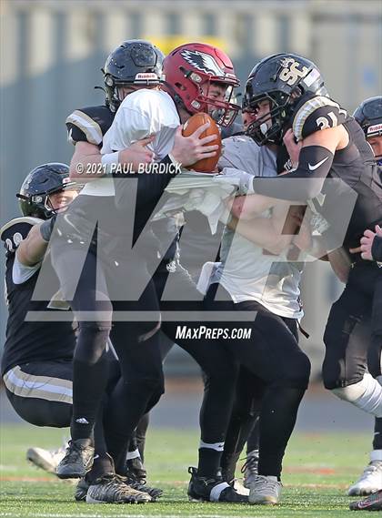 Thumbnail 3 in Southern Columbia Area vs Serra Catholic (PIAA  2A Championship) photogallery.