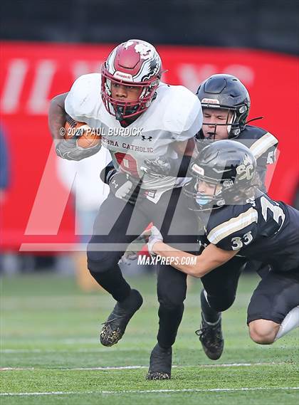 Thumbnail 3 in Southern Columbia Area vs Serra Catholic (PIAA  2A Championship) photogallery.