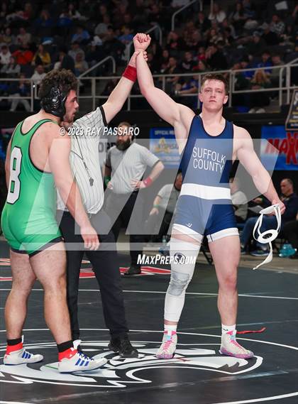 Thumbnail 2 in NYSPHSAA Wrestling Championships Round 1 172 lbs - 285 lbs photogallery.