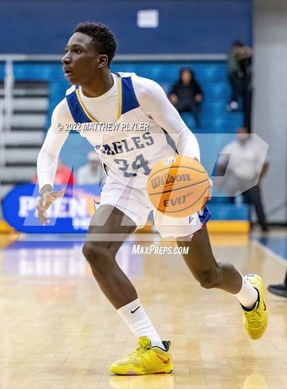 Thumbnail 3 in The Burlington School vs. Fayetteville Academy (Hoops and Dreams Showcase at Fayetteville State University) photogallery.
