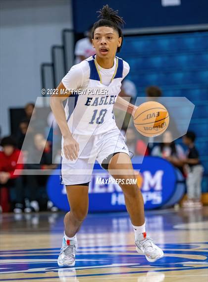 Thumbnail 1 in The Burlington School vs. Fayetteville Academy (Hoops and Dreams Showcase at Fayetteville State University) photogallery.