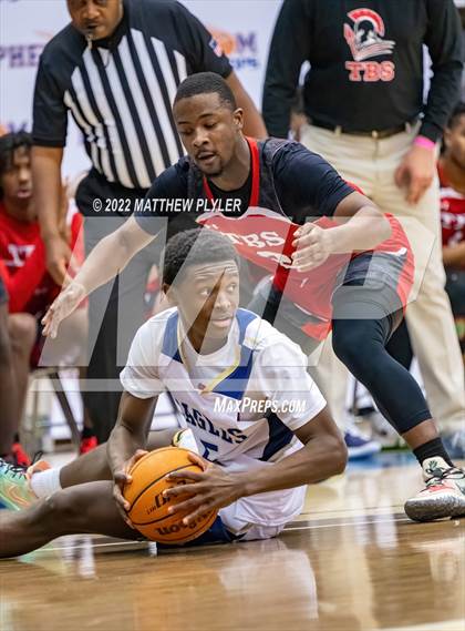 Thumbnail 1 in The Burlington School vs. Fayetteville Academy (Hoops and Dreams Showcase at Fayetteville State University) photogallery.