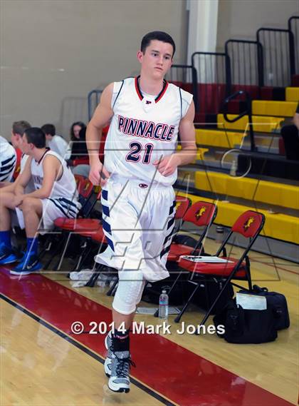 Thumbnail 1 in Pinnacle vs. Gilbert (Hoophall West Tournament) photogallery.