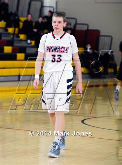 Thumbnail 2 in Pinnacle vs. Gilbert (Hoophall West Tournament) photogallery.
