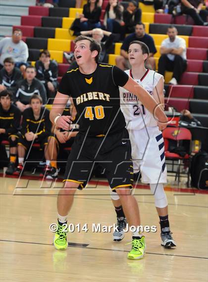 Thumbnail 1 in Pinnacle vs. Gilbert (Hoophall West Tournament) photogallery.