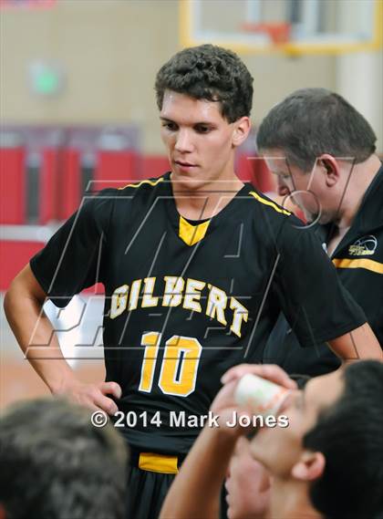 Thumbnail 2 in Pinnacle vs. Gilbert (Hoophall West Tournament) photogallery.
