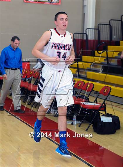 Thumbnail 1 in Pinnacle vs. Gilbert (Hoophall West Tournament) photogallery.