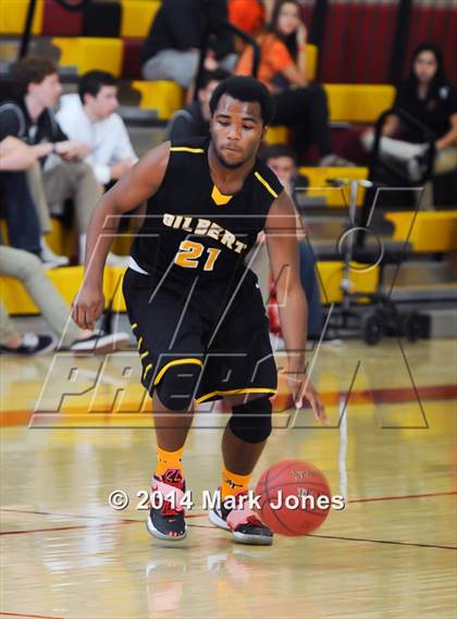 Thumbnail 1 in Pinnacle vs. Gilbert (Hoophall West Tournament) photogallery.