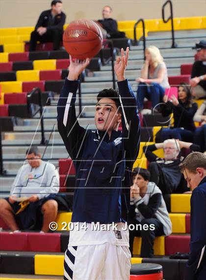 Thumbnail 1 in Pinnacle vs. Gilbert (Hoophall West Tournament) photogallery.