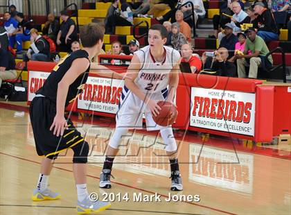 Thumbnail 2 in Pinnacle vs. Gilbert (Hoophall West Tournament) photogallery.