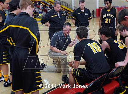 Thumbnail 1 in Pinnacle vs. Gilbert (Hoophall West Tournament) photogallery.