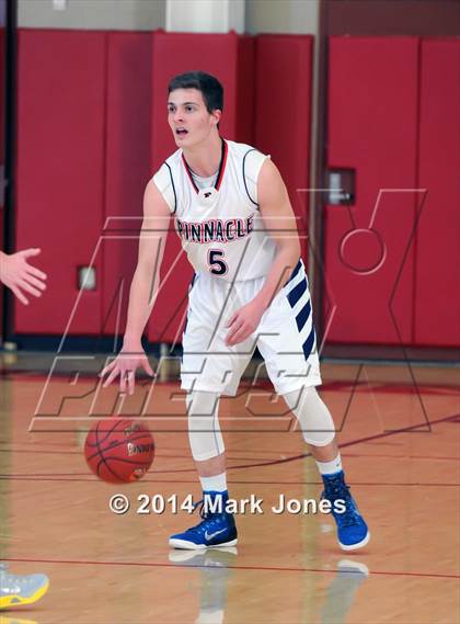 Thumbnail 3 in Pinnacle vs. Gilbert (Hoophall West Tournament) photogallery.