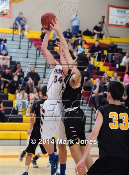 Thumbnail 1 in Pinnacle vs. Gilbert (Hoophall West Tournament) photogallery.