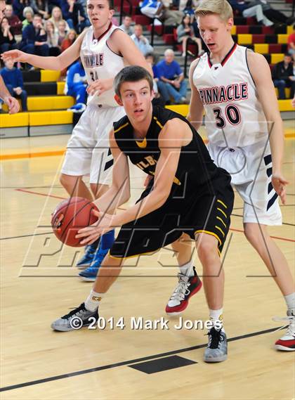Thumbnail 2 in Pinnacle vs. Gilbert (Hoophall West Tournament) photogallery.