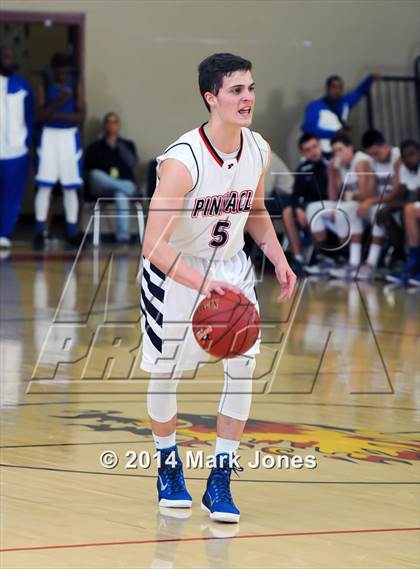 Thumbnail 2 in Pinnacle vs. Gilbert (Hoophall West Tournament) photogallery.