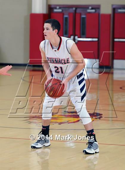 Thumbnail 3 in Pinnacle vs. Gilbert (Hoophall West Tournament) photogallery.