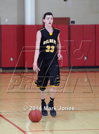 Thumbnail 2 in Pinnacle vs. Gilbert (Hoophall West Tournament) photogallery.