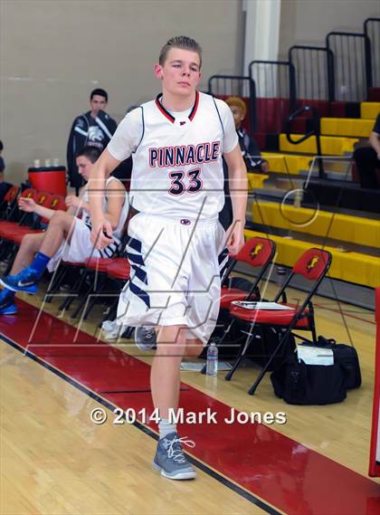 Thumbnail 3 in Pinnacle vs. Gilbert (Hoophall West Tournament) photogallery.