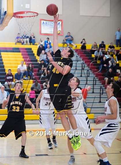 Thumbnail 1 in Pinnacle vs. Gilbert (Hoophall West Tournament) photogallery.