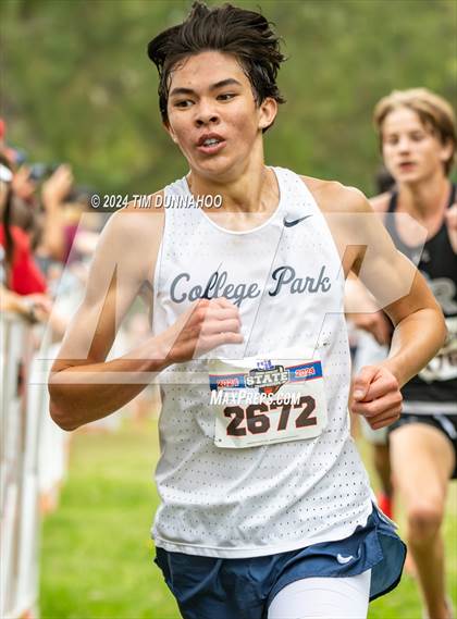 Thumbnail 3 in UIL 6A Boys Cross Country Finals photogallery.