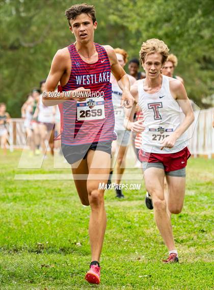 Thumbnail 3 in UIL 6A Boys Cross Country Finals photogallery.