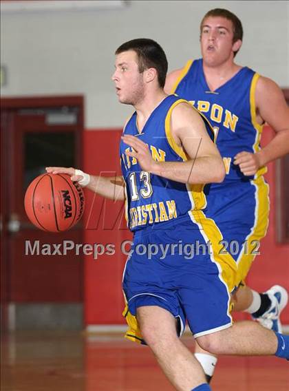 Thumbnail 2 in Ripon Christian vs. Central Catholic (CIF SJS D5 Playoffs) photogallery.