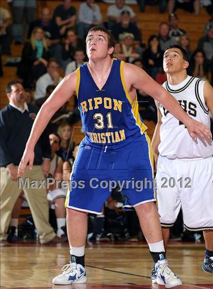 Thumbnail 3 in Ripon Christian vs. Central Catholic (CIF SJS D5 Playoffs) photogallery.
