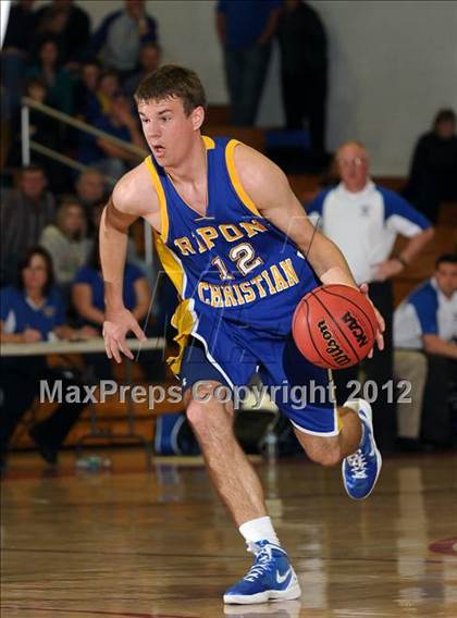Thumbnail 2 in Ripon Christian vs. Central Catholic (CIF SJS D5 Playoffs) photogallery.