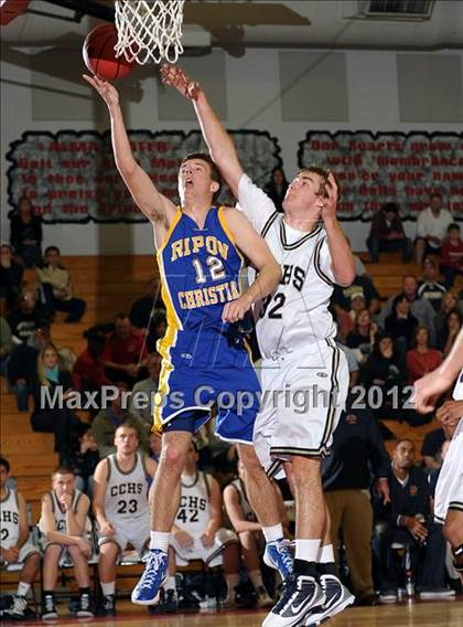Thumbnail 3 in Ripon Christian vs. Central Catholic (CIF SJS D5 Playoffs) photogallery.