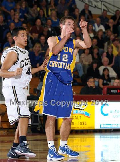 Thumbnail 2 in Ripon Christian vs. Central Catholic (CIF SJS D5 Playoffs) photogallery.