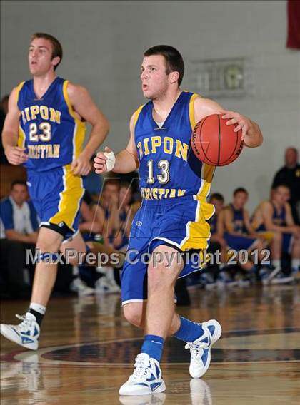 Thumbnail 2 in Ripon Christian vs. Central Catholic (CIF SJS D5 Playoffs) photogallery.
