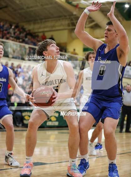 Thumbnail 3 in Middleton vs. Preston (4A Semi-Final) photogallery.