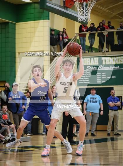 Thumbnail 2 in Middleton vs. Preston (4A Semi-Final) photogallery.