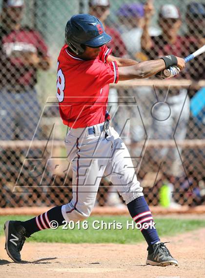 Thumbnail 2 in Bellflower vs. Sahuaro (Lancer Baseball Classic) photogallery.