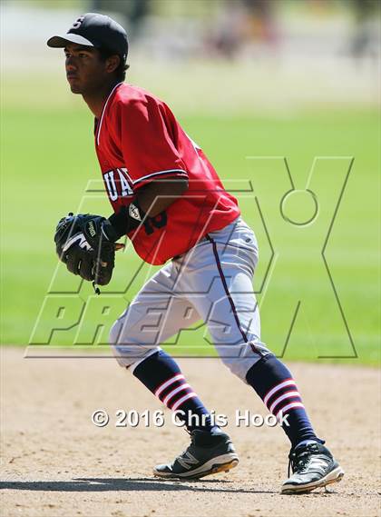Thumbnail 3 in Bellflower vs. Sahuaro (Lancer Baseball Classic) photogallery.