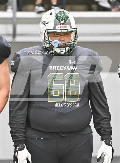 Thumbnail 2 in Flagstaff vs. Greenway (Kick-Off Classic) photogallery.