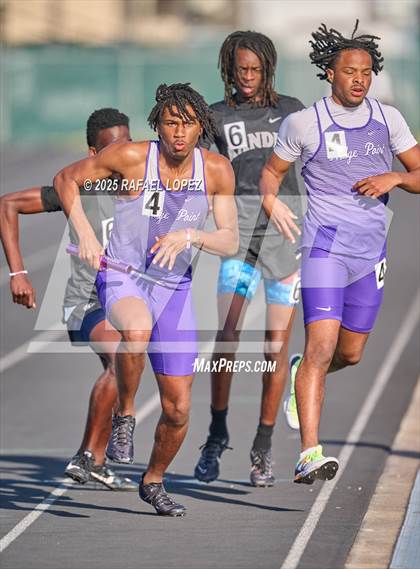 Thumbnail 2 in Lamar CISD Relays (4x400M) photogallery.