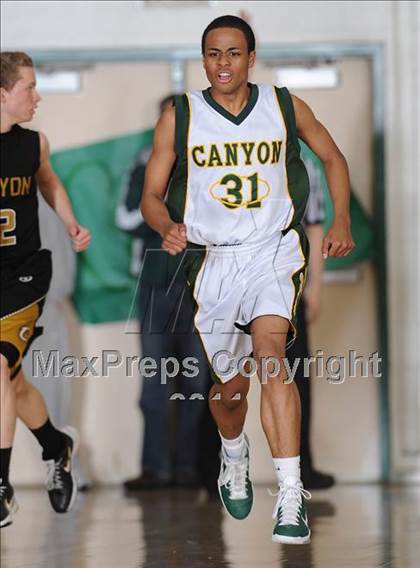 Thumbnail 3 in Canyon @ Canyon (CIF SS Playoffs) photogallery.