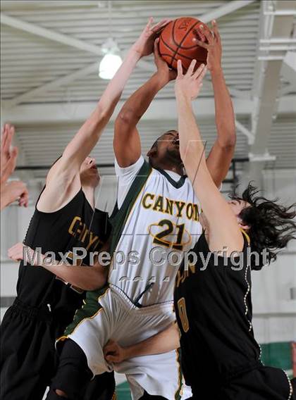 Thumbnail 1 in Canyon @ Canyon (CIF SS Playoffs) photogallery.