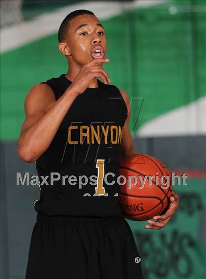 Thumbnail 2 in Canyon @ Canyon (CIF SS Playoffs) photogallery.