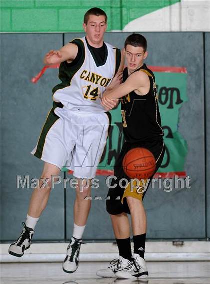 Thumbnail 1 in Canyon @ Canyon (CIF SS Playoffs) photogallery.
