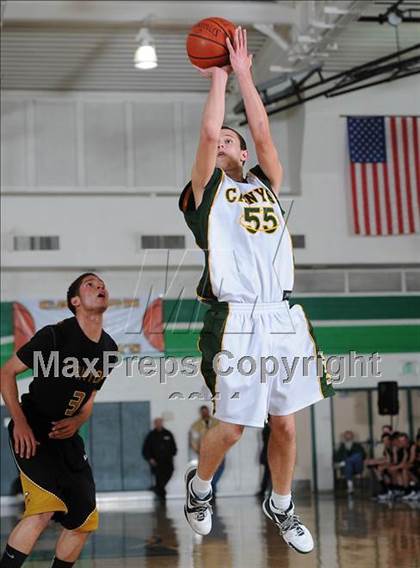 Thumbnail 2 in Canyon @ Canyon (CIF SS Playoffs) photogallery.