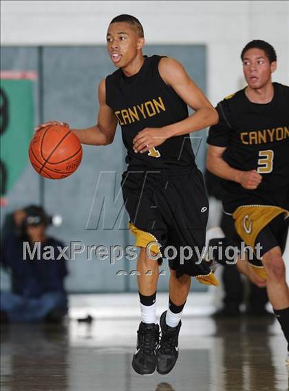 Thumbnail 1 in Canyon @ Canyon (CIF SS Playoffs) photogallery.