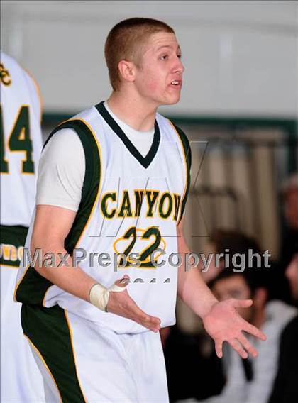 Thumbnail 1 in Canyon @ Canyon (CIF SS Playoffs) photogallery.