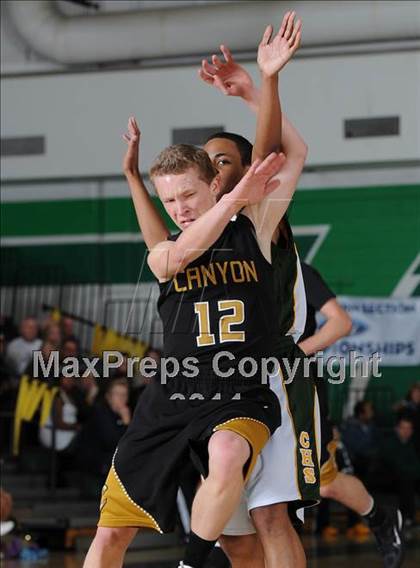 Thumbnail 1 in Canyon @ Canyon (CIF SS Playoffs) photogallery.