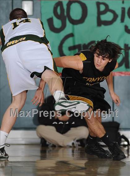 Thumbnail 2 in Canyon @ Canyon (CIF SS Playoffs) photogallery.