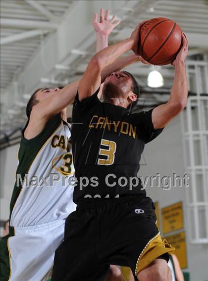 Thumbnail 2 in Canyon @ Canyon (CIF SS Playoffs) photogallery.